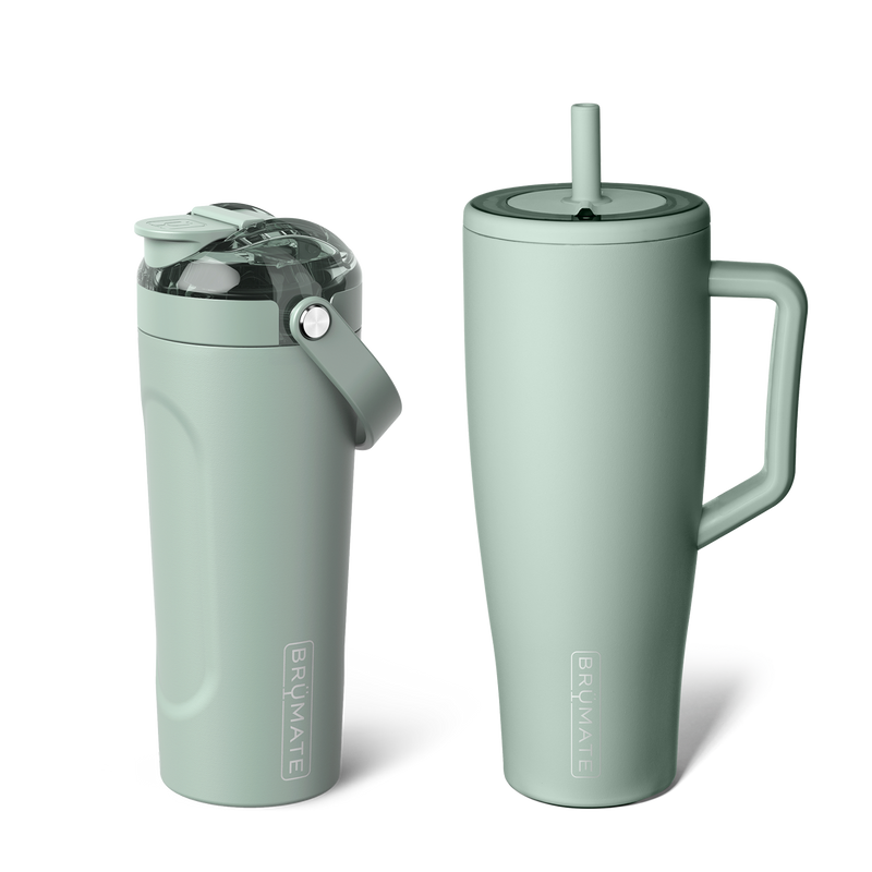 Shake + Glow Bundle | Sage | 40oz/25oz - Weekend Set